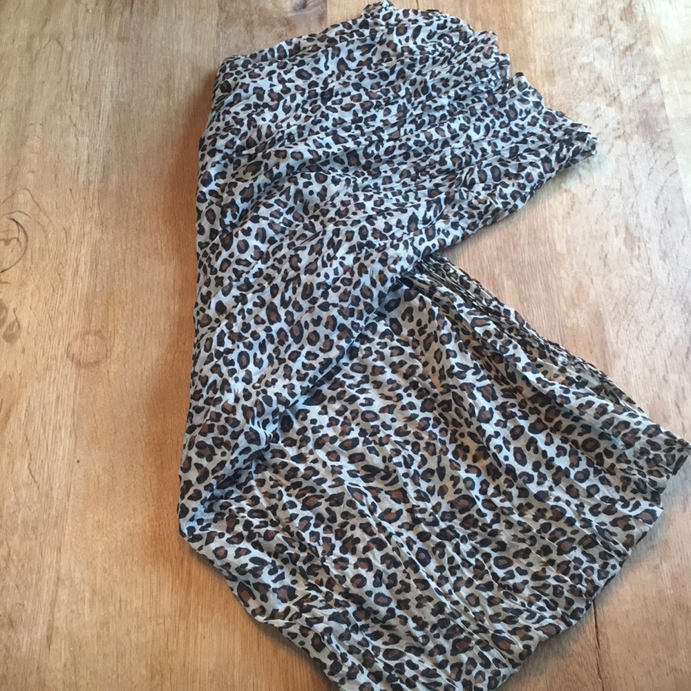 Cheetah Print Infinity Scarf